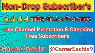 Live Channel Promotion  Get Free Subscribers  You Tube Tips  Livechannelpromotion 9Oct 2nd [upl. by Lolly]