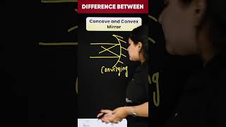 Concave Mirror vs Convex Mirror  What is the difference science shorts magnetbrains [upl. by Ymia]