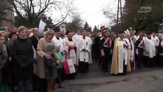 PEREGRYNACJA OBRAZU MB CZĘSTOCHOWSKIEJ W CIECHANOWIE 171003112015 KRDP TV [upl. by Bala922]