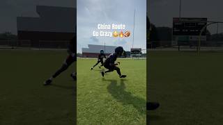 China Route Go Crazy 😳🏈🔥 fyp shorts football [upl. by Tillio571]