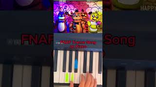 FNAF Piano Tutorial piano [upl. by Warren744]