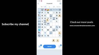 Crossword Master Level 94 Answers  Crossword Master Puzzle 94 [upl. by Selim414]