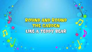 Round and Round the Garden  Sing A Long  Action Song  Nursery Rhyme  KiddieOK [upl. by Jo]