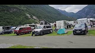 geiranger camping [upl. by Fosdick]