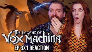 It Has BEGIN  The Legend Of Vox Machina Ep 3x1 Reaction amp Review [upl. by Mw351]