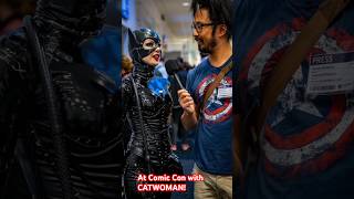 At Comic Con 2022 with Catwoman [upl. by Honna497]