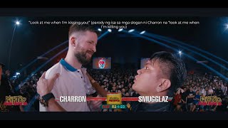 FlipTop  Smugglaz vs Charron Subtitle Battle [upl. by Jerroll]