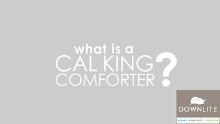 What Is A Cal King Comforter [upl. by Cutty]