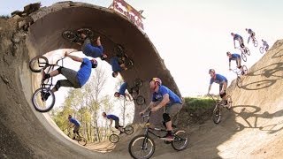 Full BMX Dirt Loop w Mike quotHuckerquot Clark  Red Bull Trail Loop [upl. by Lunn14]