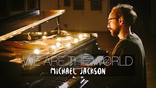 WE ARE THE WORLD  Michael Jackson Piano Cover  Costantino Carrara [upl. by Leibrag]