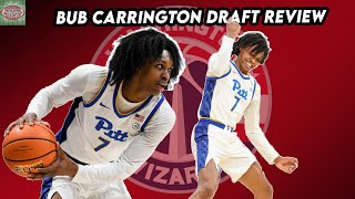 Bub Carrington guard Washington Wizards  NBA Draft Analysis Ep1  University of Pittsburgh [upl. by Suiravaj]