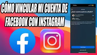 Cómo VINCULAR mi CUENTA de FACEBOOK con INSTAGRAM 2024 [upl. by Aschim]