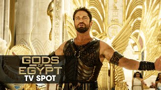 Gods of Egypt 2016 Movie  Gerard Butler Official TV Spot – “Adventure” [upl. by Ephrem]