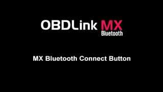 OBDLink MX Bluetooth Connect Button Push [upl. by Enerual]