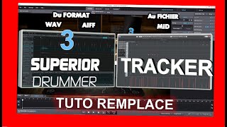 SUPERIOR DRUMMER 3  Tuto fonction Tracker  Remplacement de Batterie [upl. by Idolla]