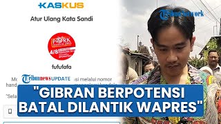 Jika Terbukti Pemilik Akun Fufufafa yang Hina Prabowo Gibran Terancam Batal Dilantik Jadi Wapres [upl. by Inahet665]