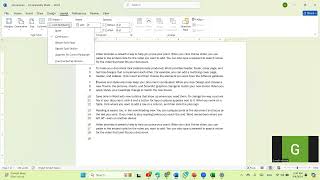 Günəş Vəliyeva  Ms Word 2019Layout lent qrupu [upl. by Yelsiap]