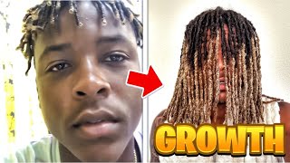 Hightop Loc Journey  Dread Update  6 months with NO retwist [upl. by Eelak]