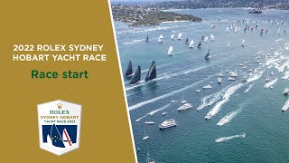 2022 Rolex Sydney Hobart Yacht Race  Start  Live broadcast [upl. by Jamesy]