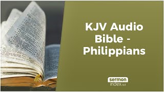 KJV Audio Bible  Philippians [upl. by Coniah]