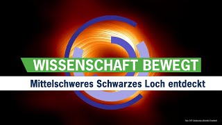 Mittelschweres Schwarzes Loch entdeckt  Wissenschaftsnachrichtenvideo [upl. by Annayak]