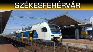 Vonatok Székesfehérváron 2022  Trains in Székesfehérvár 2022 [upl. by Jere91]