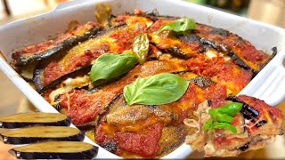 PARMIGIANA DI MELANZANE 🍆 ricetta tipica [upl. by Voltmer]