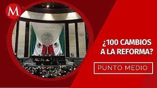 Se filtra dictamen de la reforma al Poder Judicial con ¡100 CAMBIOS  Punto Medio [upl. by Okoy141]