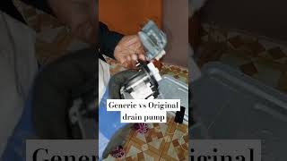 Generic vs Original drain pump washer parts appliances lg [upl. by Pero]