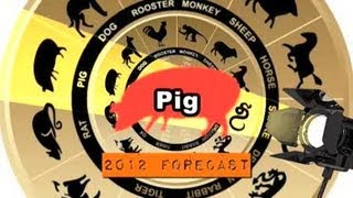 Year of the Pig 2012 Chinese Zodiac Forecast Pt 12 [upl. by Cory]