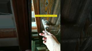 How to pic a lock  With bobby pin or spone in English [upl. by Herby]