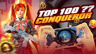 Back to Top 100 CONQUEROR  Intense Clutches in Conqueror Rank Push  BGMI  Pubg Mobile Gameplay [upl. by Akinaj]