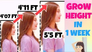 INCREASE HEIGHT With This Exercise amp Stretch Easy Stretch To Grow Taller You Must Do [upl. by Acirne]