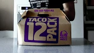 The Fastest Taco 12Pack Ever Eaten [upl. by Ahsihat]