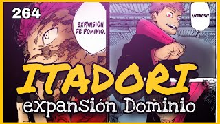 ITADORI TIENE EXPANSION DE DOMINIO  Jujutsu Kaisen 264 [upl. by Akimrehs]