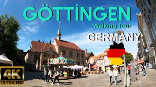 🇩🇪 Göttingen Germany Walking Tour 4K 60fps UHD [upl. by Lacram]