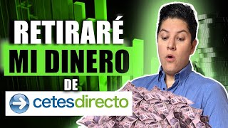 RETIRAR Dinero de Cetes Directo ¿Cuánto tarda ¿Venta anticipada de CETES [upl. by Gentry]