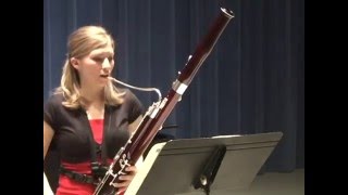 Michele Bowen Bassoon [upl. by Ardnuhs]