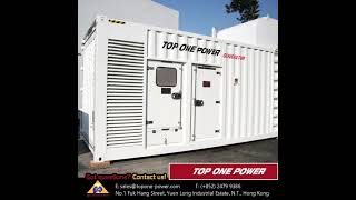 Diesel Generator Cummins QSZ13G7 ⚡ Customised Containerised Design 🔇 [upl. by Erialcyram]