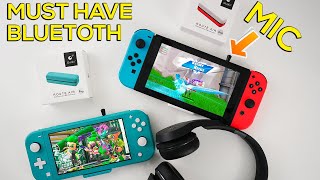 GuliKit Bluetooth Audio and Microphone Adapter for Nintendo Switch and Nintendo Switch Lite [upl. by Bellew893]