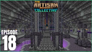 How to Build a Massive Secret Underground Cave Base  Episode 18  The Artisan Collective [upl. by Robinson805]