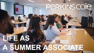 Be a Summer Associate at Perkins Coie [upl. by Delastre]