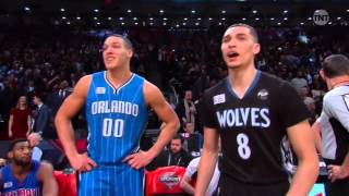 2016 NBA Slam Dunk Contest  Aaron Gordon vs Zach LaVine HD Full [upl. by Siana528]