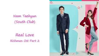 Nam Taehyun  Real Love Ost Richman Poor Woman Part 2 Indosub HanRomIndo [upl. by Tiphani]