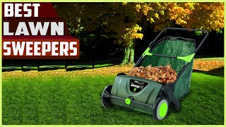 Best Lawn Sweepers in 2023  You Can Buy [upl. by Candyce10]