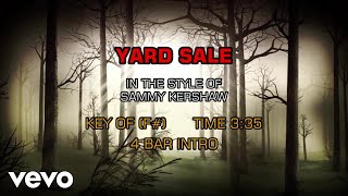 Sammy Kershaw  Yard Sale Karaoke [upl. by Marb]