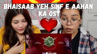 Indian Reaction on Sinf E Aahan OST  Pakistani OST  𝗔𝘀𝗶𝗺 𝗔𝘇𝗵𝗮𝗿  Sinf E Aahan OST Reaction [upl. by Halac]