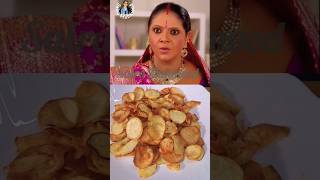 First day after marriage🌶Sweet Potato Chips shorts kokilaben rashi gopi sathnibhanasathiya yt [upl. by Cost]