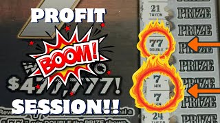 ‼️🧨 BOOM 🧨‼️ What A Nice Surprise On Silver 7s 7️⃣7️⃣ SuperSized Bucks Power 25X 💵 Georgia Lottery [upl. by Harmon3]