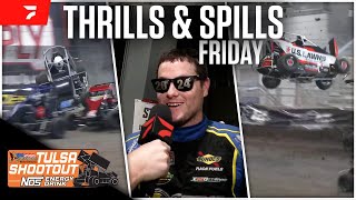 Friday Thrills amp Spills  2024 Tulsa Shootout [upl. by Einram]